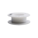157-T 1/2 X 600" Teflon / PTFE Thread Sealing Tape - White - W03