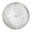 177-T 3-1/8 Inch Clip Style Shower Drain Grid  - W02