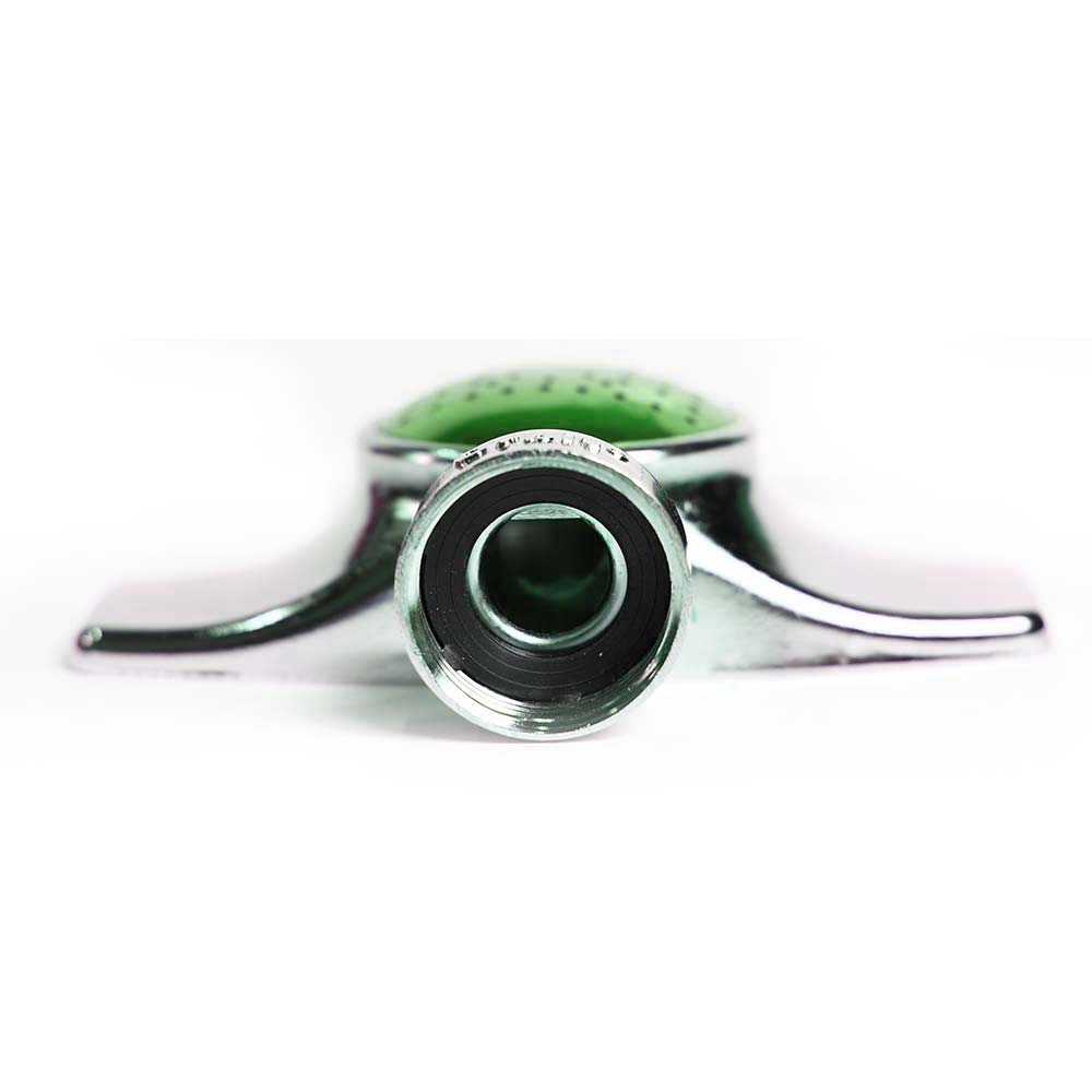 315-T Hose End Metal Circular Spot Sprinkler - Green - W03