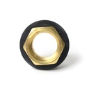 719-T Brass Evaporative Cooler Overflow Drain - 3/4" Male GHT x 1/2" FIP - W03