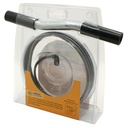 721-T 1/4" X 8ft Drain Snake with Storage Tote - W03
