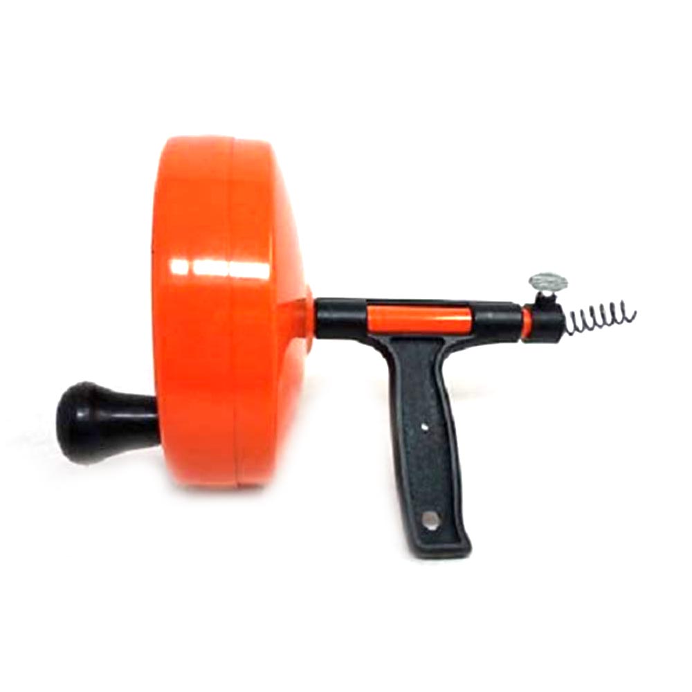 733-T 1/4" x 25ft Canister Auger / Drain Snake (Steel Drum) - W02