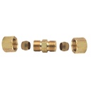 1060-T 62-C 1/4" Comp Lead-Free Brass  Coupling - W03