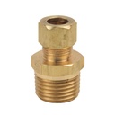 1092-T 68-C 3/8" Comp  x 1/2" MIP Lead-Free Brass Adapter - W02