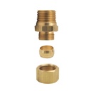 1094-T 68-C 1/2" Comp x 1/2" MIP Lead-Free Brass Adapter - W03