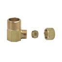 1101-T 69-C 3/8" Comp x 1/2" MIP Lead-Free Brass 90 Elbow - W03