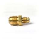 1109-T #42R 3/8" x 1/4" Brass Flare Coupling
 - W03