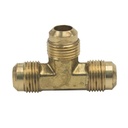 1120-T# 44-F 1/2" Brass Flare Tee - W02
