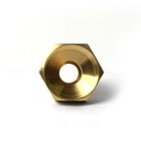 1128-T #46 1/2"  Flare x 3/4" FIP Brass  Adapter - W04