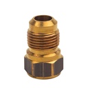 1130-T #46 1/2" Flare x 3/8" FIP Brass  Adapter - W02
