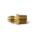 1134-T #48 1/4" Flare X 1/4" MIP Brass  Adapter - W03
