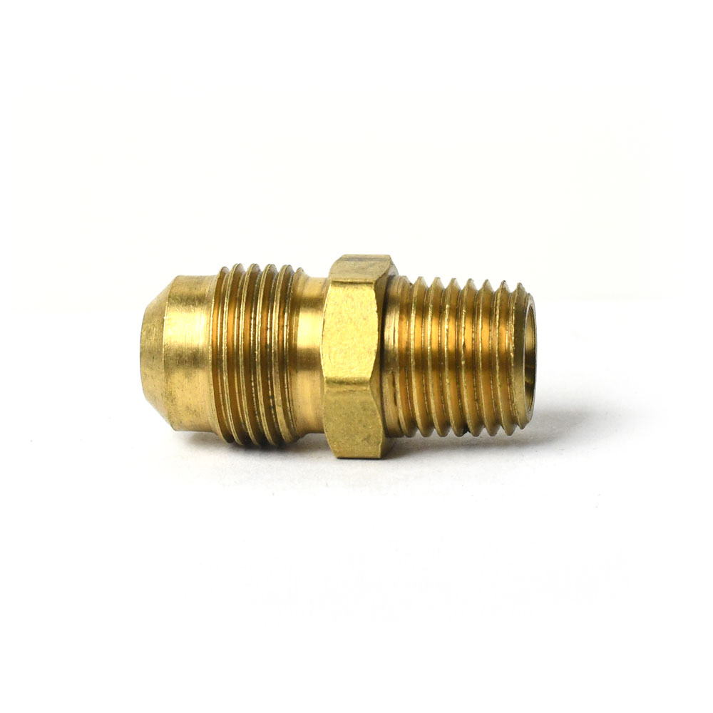 1137-T #48 3/8"  Flare X 1/4"  MIP Brass  Adapter - W03