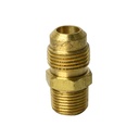 1141-T 48 1/2" X 3/8" Brass Flare MIP Adapter - W02