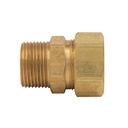 1389-T 68-C 7/8" x 3/4" Lead-Free Brass Compression MIP Adapter