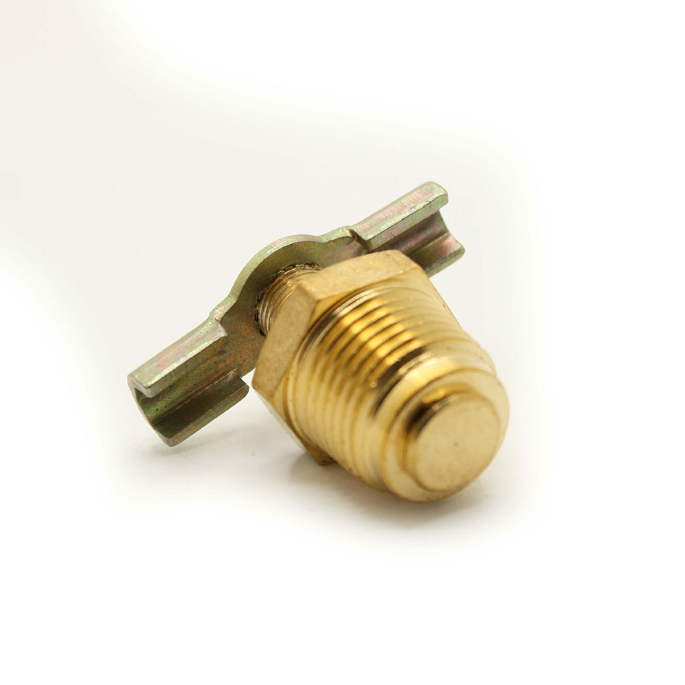 1232-T #322-C 3/8" NPT Male Drain Cock Valve
