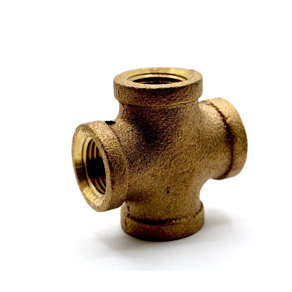 1/2" Brass Cross