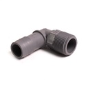1" Poly Insert Male Elbow