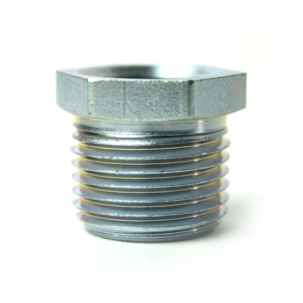1/2" x 3/8" Galvanized Steel Hex Bushing