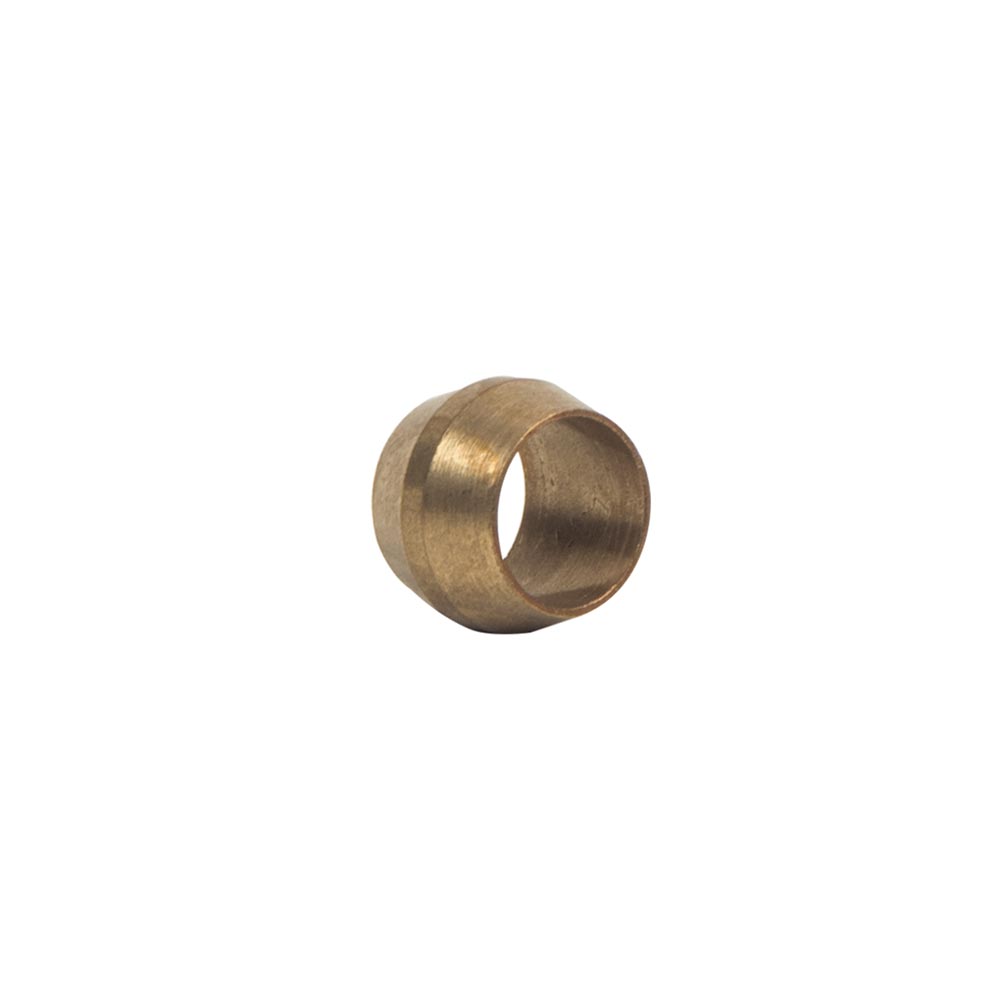 1050-T 60-C 1/4" Comp Lead-Free Brass Sleeve - 4/Pack