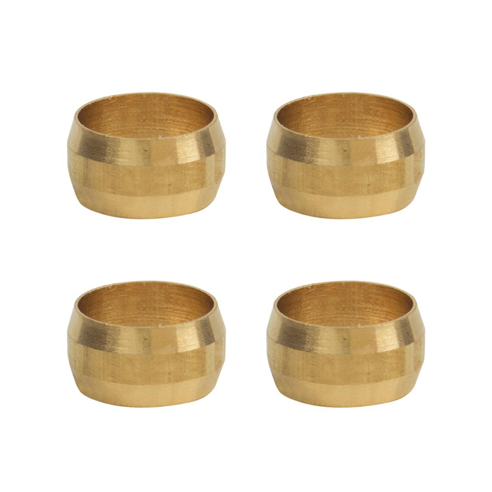 1053-T 60-C 1/2" Comp Lead-Free Brass  Sleeve 4/Pack