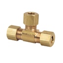 1065-T 64-C 1/4" Comp Lead-Free Brass  Tee