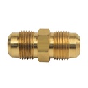 1115-T #42-F 1/2" Brass Flare Coupling