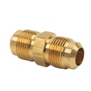 1116-T #42-F 5/8" Brass Flare Coupling