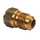 1130-T #46 1/2" Flare x 3/8" FIP Brass  Adapter