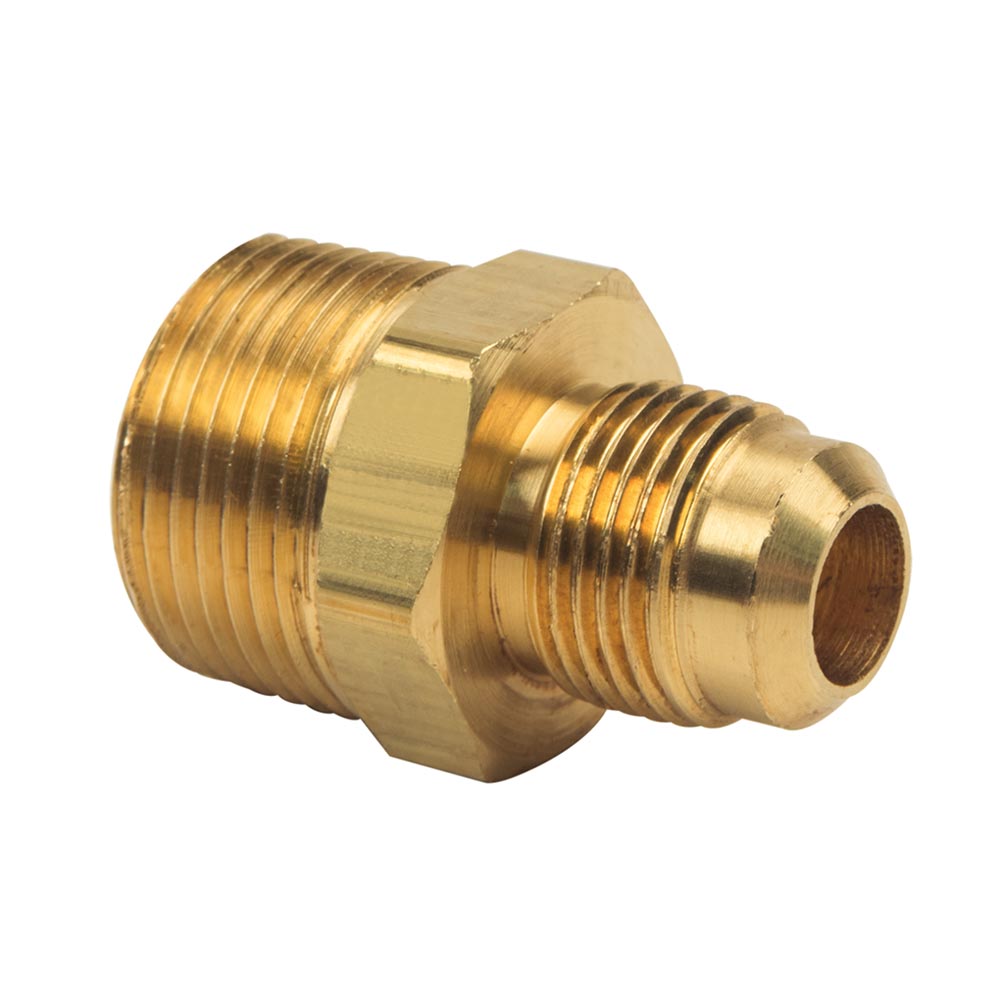 1140-T #48 1/2" Flare X 3/4" MIP Brass  Adapter