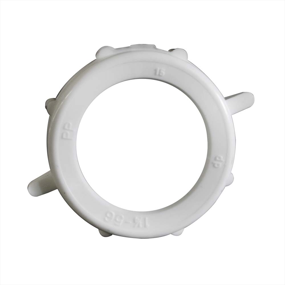 1215-T 1-1/4" PVC Slip Joint Nut with 1-1/4" Poly Slip Joint Washer