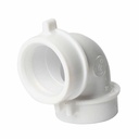1260-T 1-1/2" PVC Slip Joint 90 ELBOW with (2) 1-1/2" Slip Joint Washers