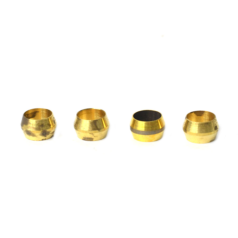 1343-T 60 5/16" Lead-Free Brass Compression Sleeve 4/Pack