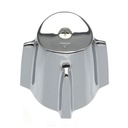 1497-T Price Pfister Large Contempra Tub Shower Faucet Handle - Chrome Metal - DIVERTER - 88387