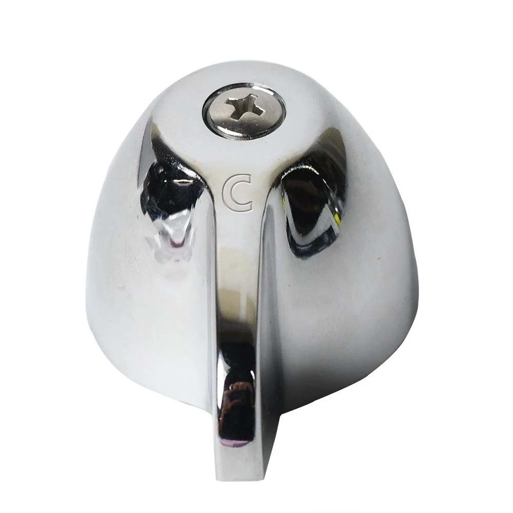 1502-T Price Pfister Large Canopy Tub Shower Faucet Handle - Chrome Metal - HOT
