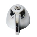1502-T Price Pfister Large Canopy Tub Shower Faucet Handle - Chrome Metal - HOT
