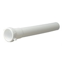 1638-T 1-1/2" X 12" PVC Slip Extension with Nut & Washer