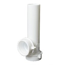 1655-T 1-1/2" PVC End Outlet Tee with Baffle