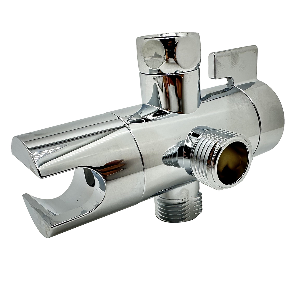 1963-T 3 Way Shower Diverter Valve - Chrome