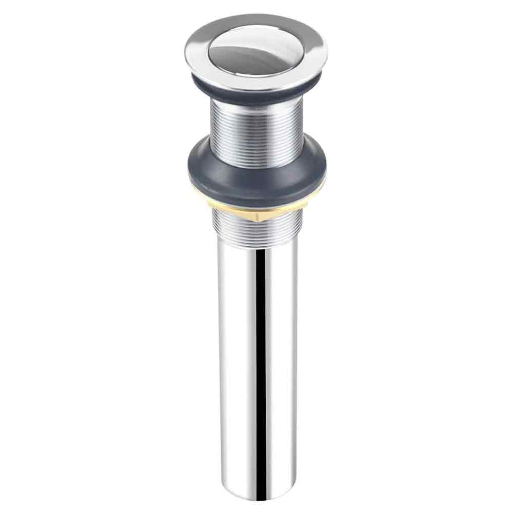 2016-T Lavatory Sink Pop Up Drain Assembly without Overflow - Chrome Plated Brass