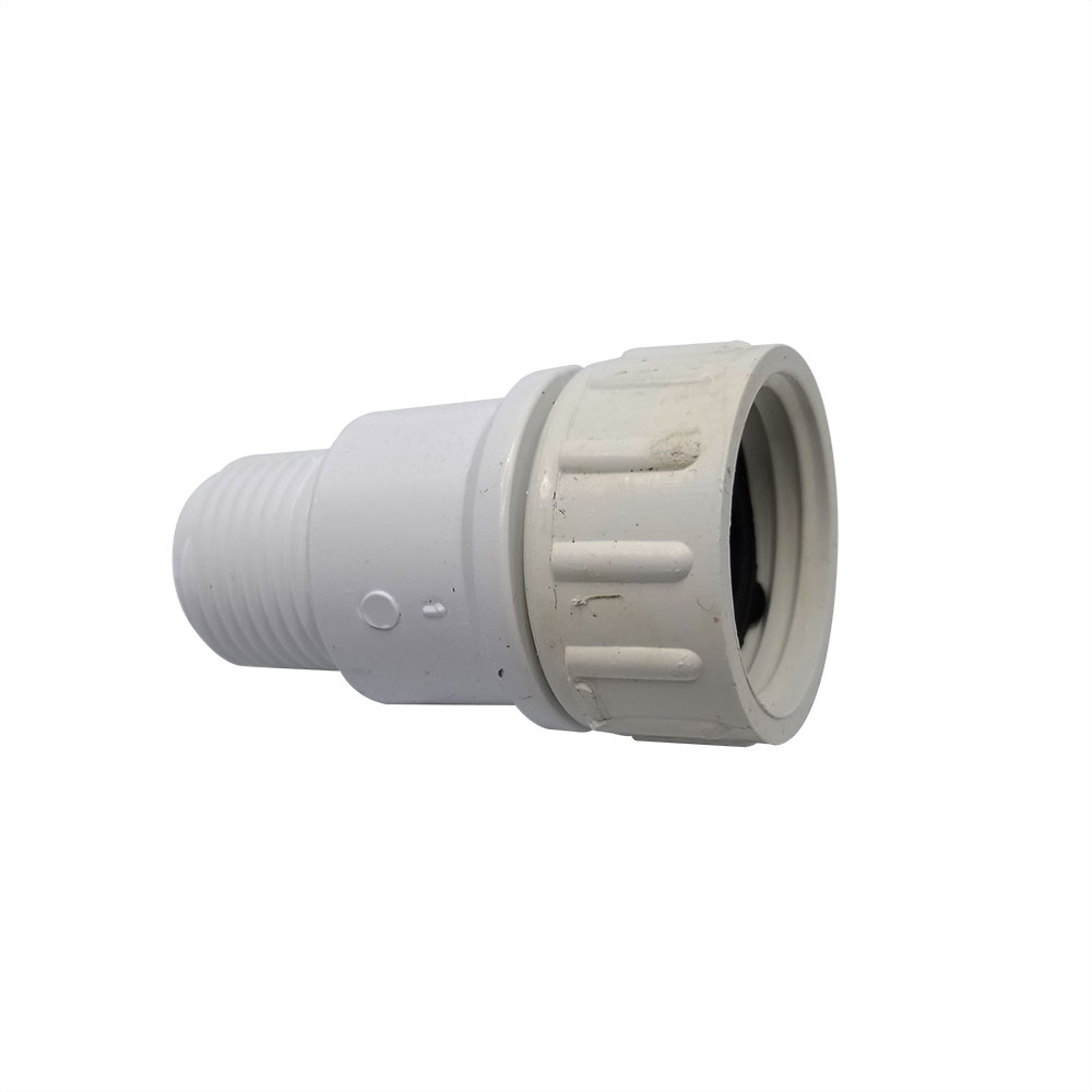 2311-T 3/4" Female GHT X 1/2" MIP Swivel PVC Fitting