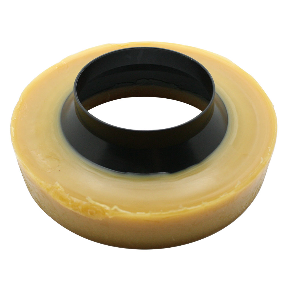 04420 4 Inch X 3 Inch Toilet Bowl Gasket Wax Ring with Plastic Flange