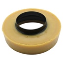 04480  Extra Thick  4 Inch X 3 Inch Toilet Bowl Gasket Wax Ring with Plastic Flange