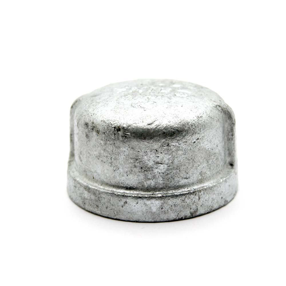 3" Galvanized Steel Cap