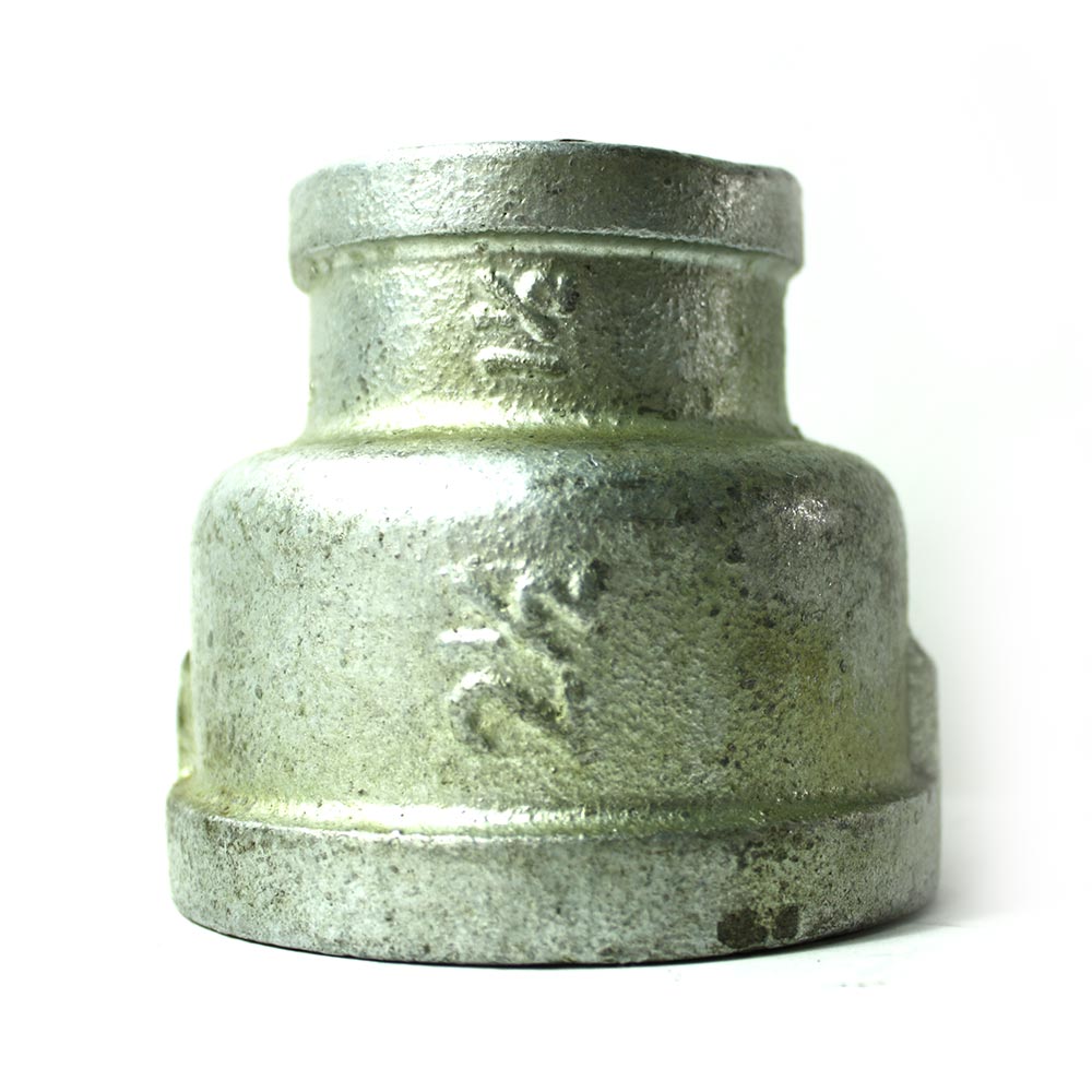 2-1/2" x 1-1/2" Galvanized Steel Reducer