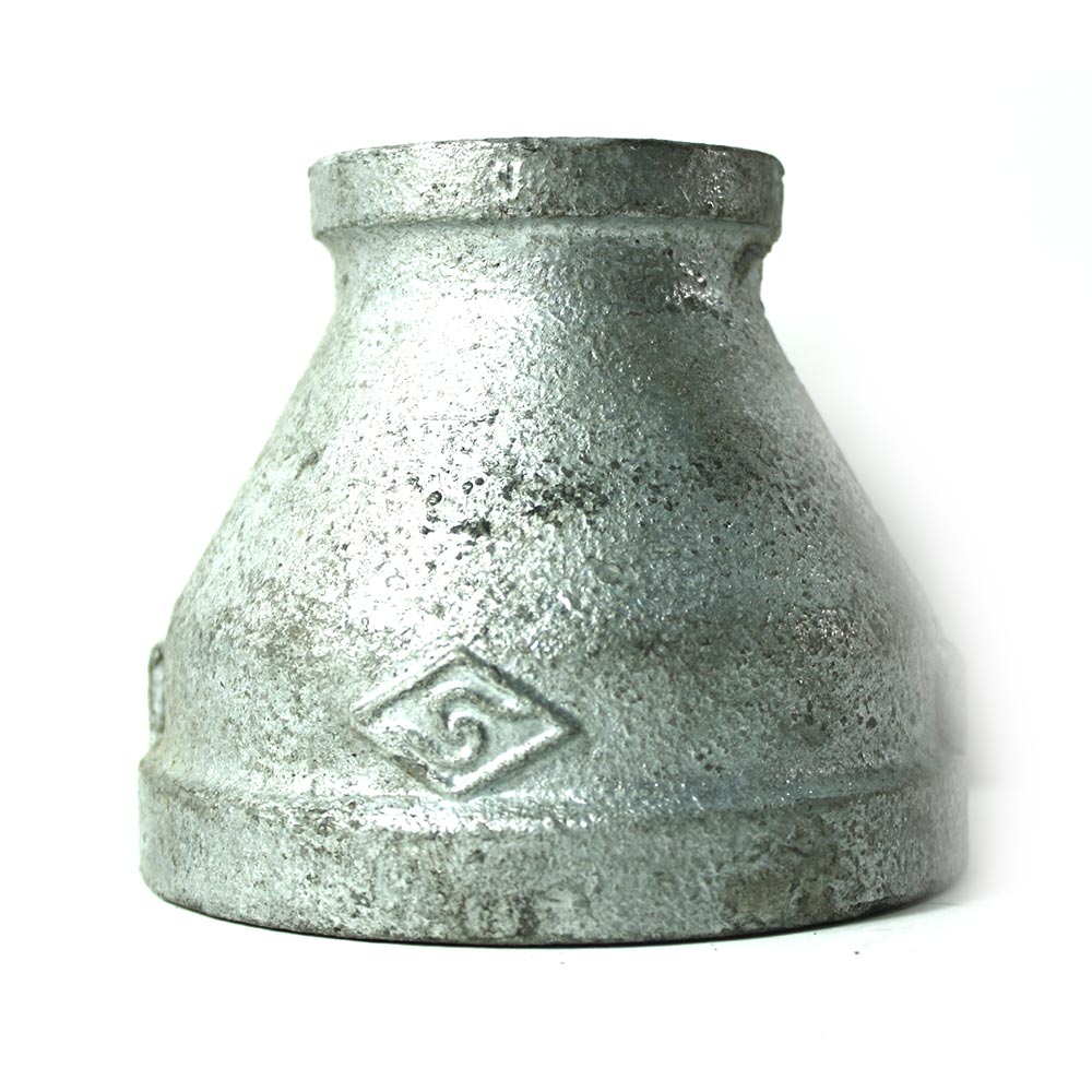 3" x 1-1/2" Galvanized Steel Reducer