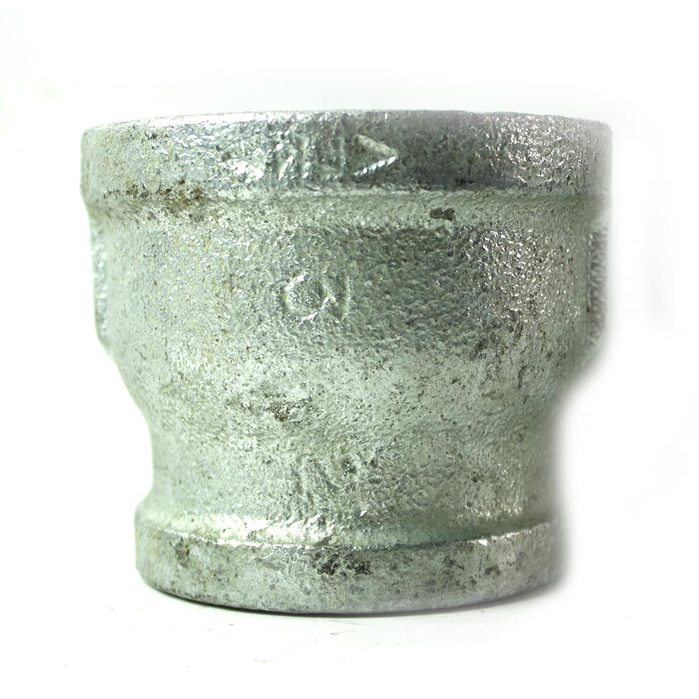 3" x 2-1/2" Galvanized Steel Reducer