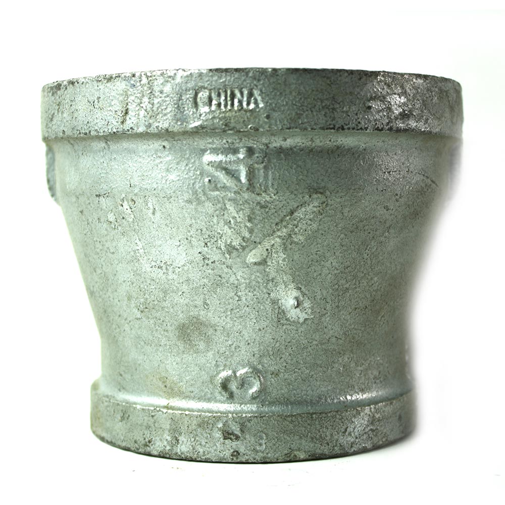 4" x 3" Galvanized Steel Reducer