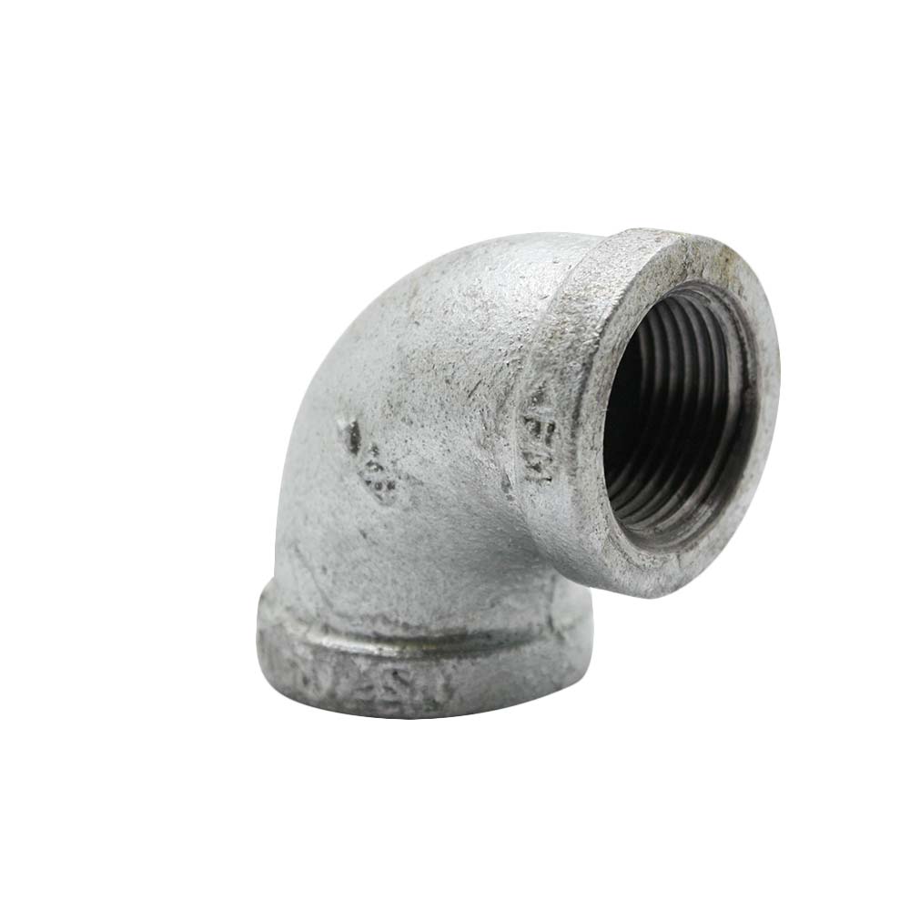1-1/4" Galvanized Steel 90 Elbow