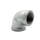 1-1/4" Galvanized Steel 90 Elbow