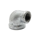 3/8" x 1/4" Galvanized Steel 90 Reducer Elbow